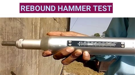 dropped hammer test|rebound hammer test values.